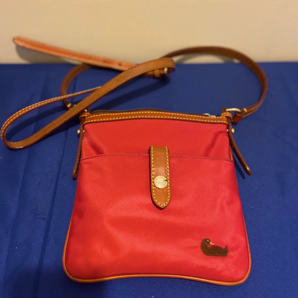 Pink Dooney & Burke Crossbody Purse